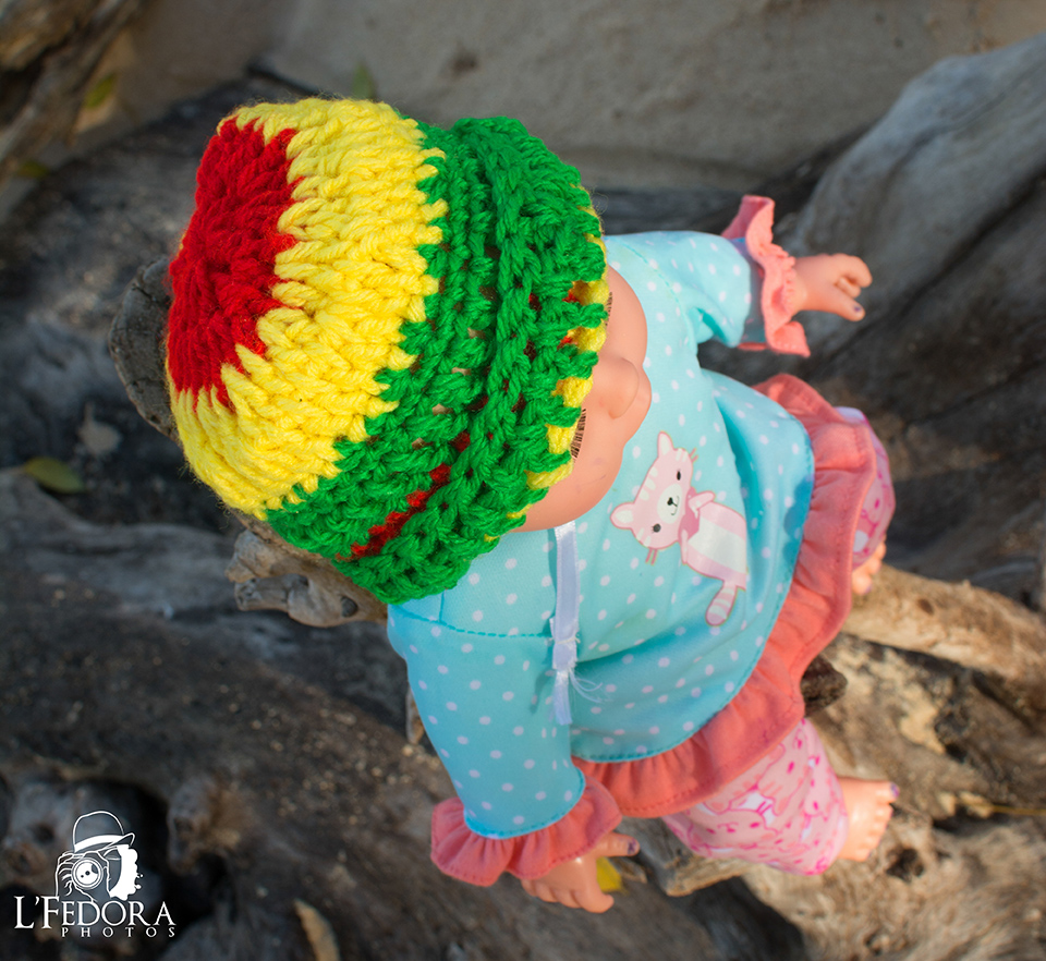 Elaine's - Caribbean Crochet Baby Tams