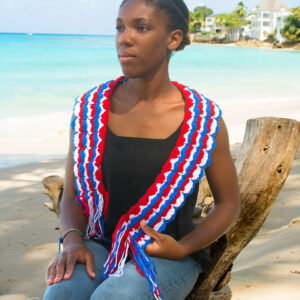 Elaine's Caribbean Crochet Scarves