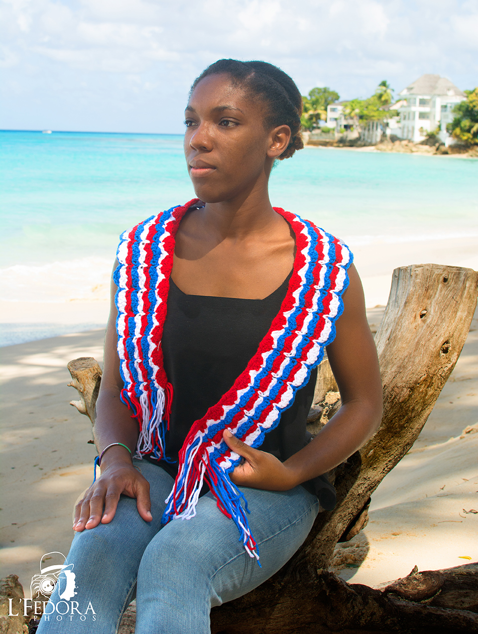 Elaine's Caribbean Crochet Scarves