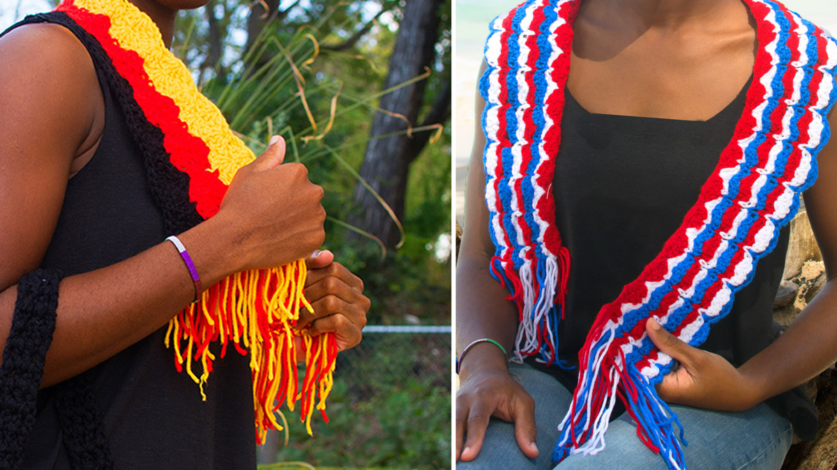 Elaine's Caribbean Crochet - Scarves