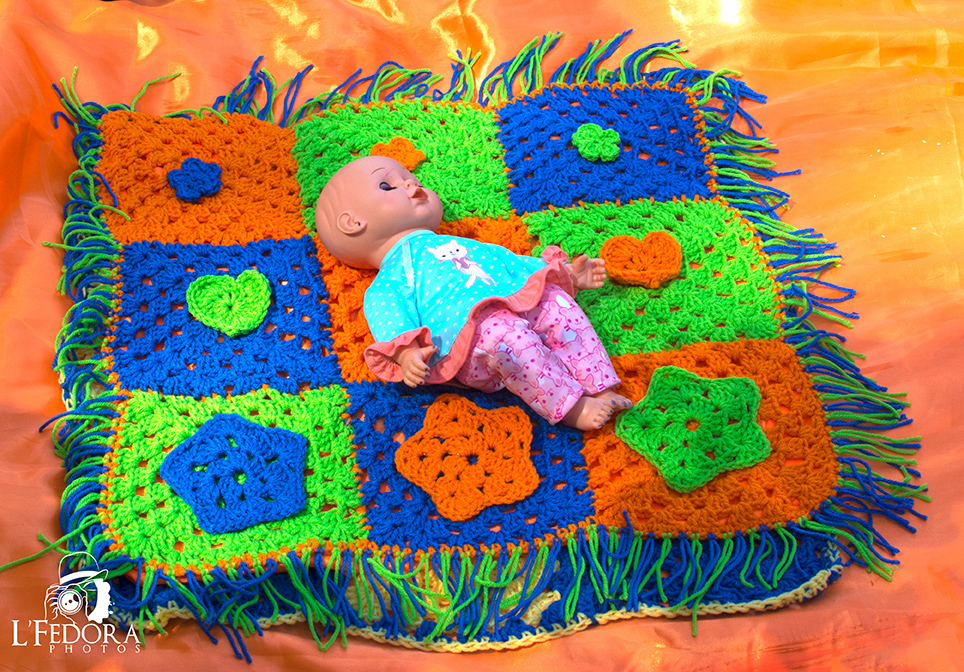 Elaine's Caribbean Crochet Play Mats